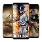 baseball wallpaper android application logo